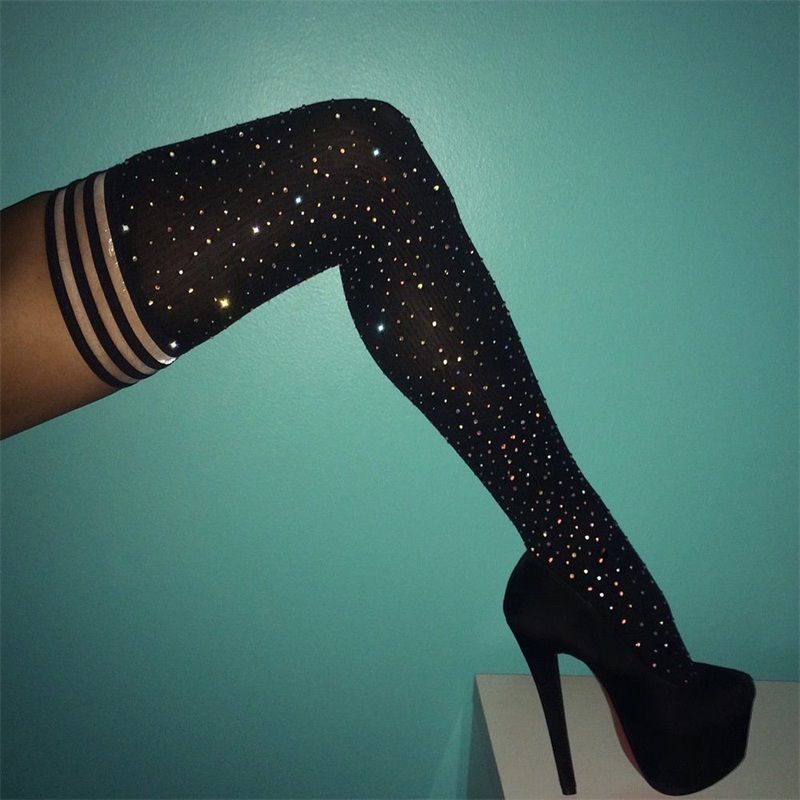 1//6 Damen Netzstrümpfe Netz Strumpfhosen Strümpfe Socken