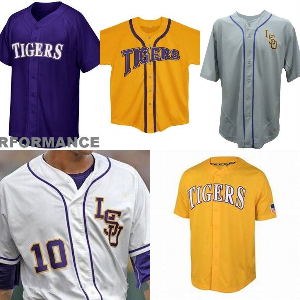 lsu baseball jersey youth