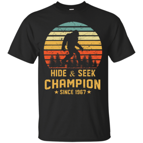 bigfoot hide and seek champion shirt