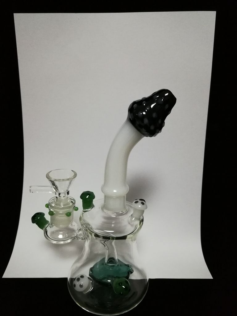 2021 Import Heady Colorful Glass Bongs Water Pipes Smoking Pipe