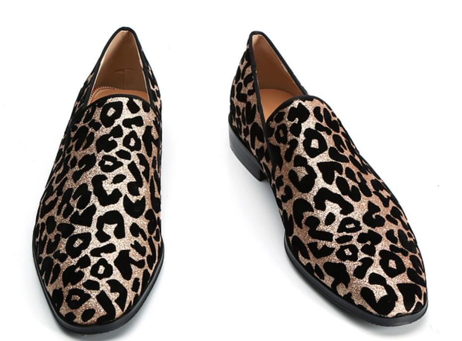 Francesco russo mocassini leopardati - color marrone - Stileo.it