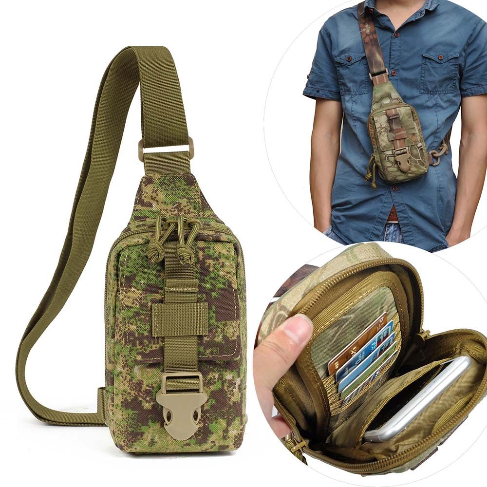 Compra Waterprof Hombro Bolso De La Honda Táctica Del Pecho Del Hombro Crossbody  Mochila EDC MOLLE Mochila Casual Para El Recorrido Senderismo Ciclismo  Barato | Entrega Rápida Y Calidad | Es.Dhgate