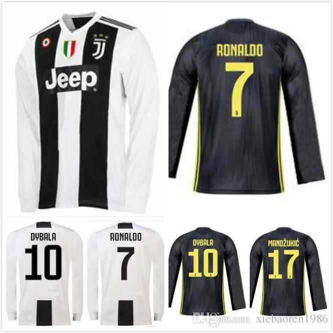 RONALDO JUVENTUS Long Sleeve Soccer 