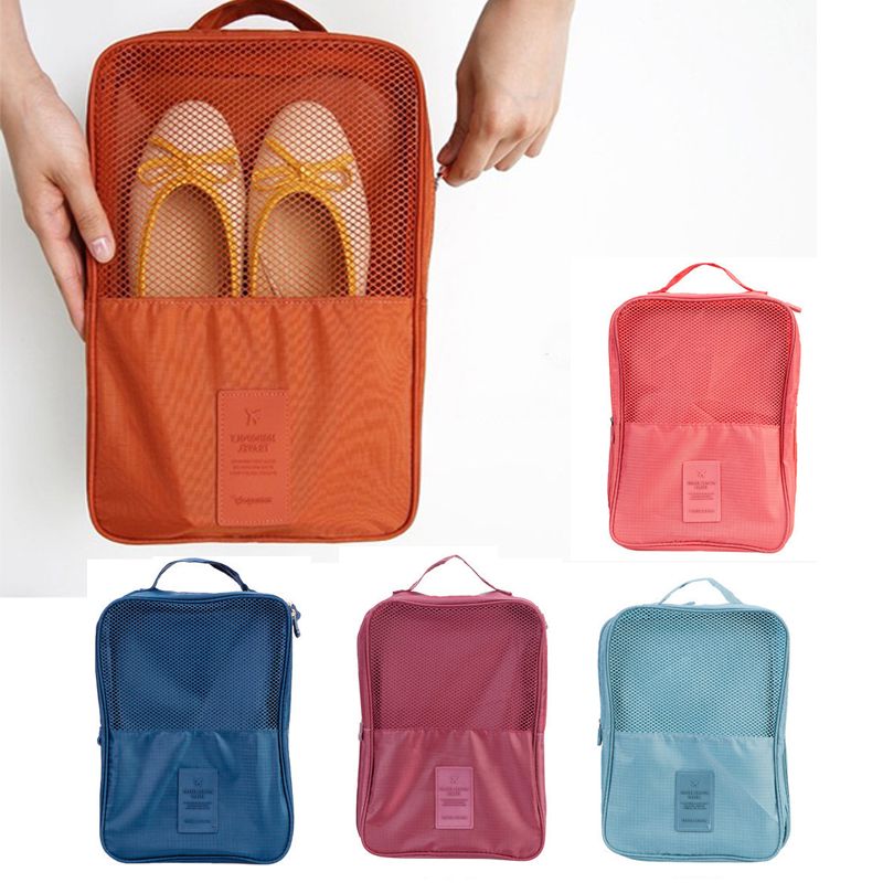 Travel Shoes Bag luggage Organizer Zipper Storage Waterproof Clothes Sorting Bag 