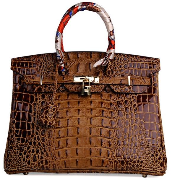 crocodile handbag