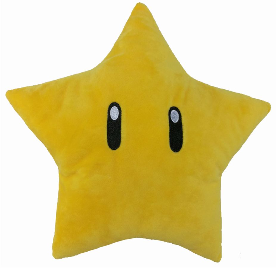 super mario star plush