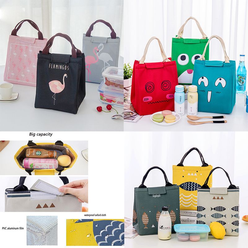 Acquista Borsa Termica Pranzo Isolata Tote Panno Impermeabile Oxford  Flamingo Fish Lunch Bags Borsa Termica Borsa Da Picnic Borse Da Donna Uomo  Donna A 4,02 € Dal Home_goods | DHgate Italy