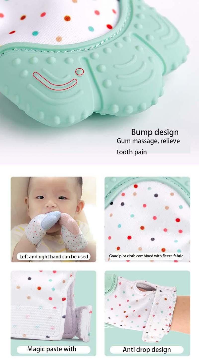 Acheter Pas Cher Silicone Dentition Bebe Sucette Gant Bebe Gant De Dentition Nouveau Ne Allaitement Mitaines De Dentition Dents A Mastiquer Perles De Soins Infirmiers Pour Bebe Bebe To616 Du 5 23