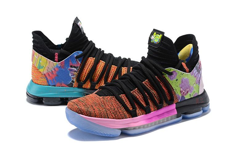 Compre Zapatillas De Baloncesto Limitadas Multicolores Kevin Durant 10 X  Para Hombre KD Tía Pearl Rainbow Colorway Zapatillas De Deporte China Town  7 12 A 83,48 € Del Moonrock350boostted | DHgate.Com