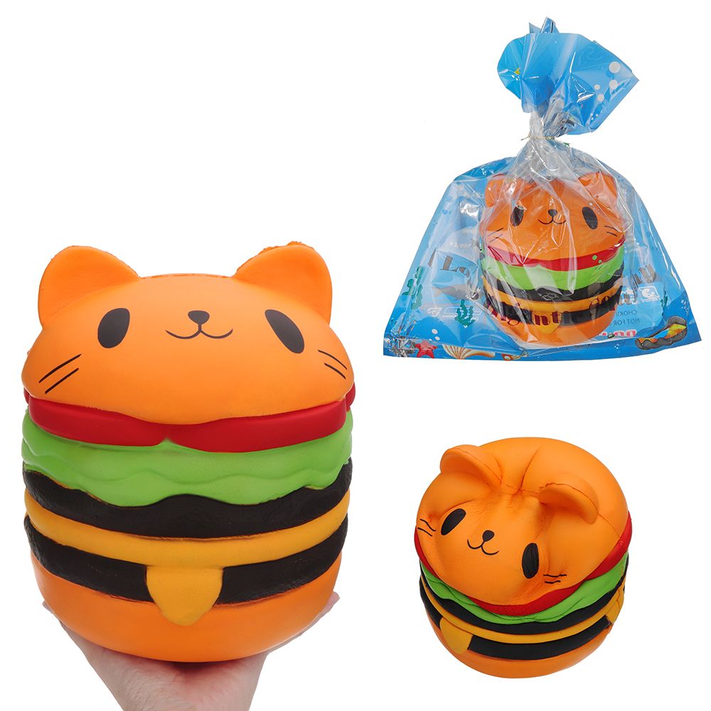 cat burger squishy