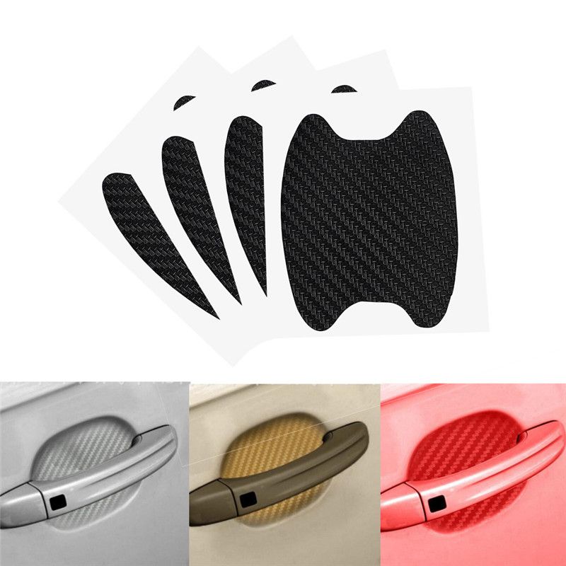4 x pcs Car Auto Clear Door Handle Scratch Guard Protectors Films Sticker New
