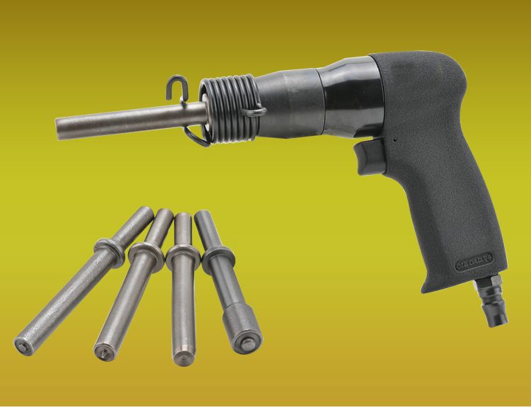2021 Pneumatic Air Riveter Gun Set Air Rivet Hammer For Solid Hollow