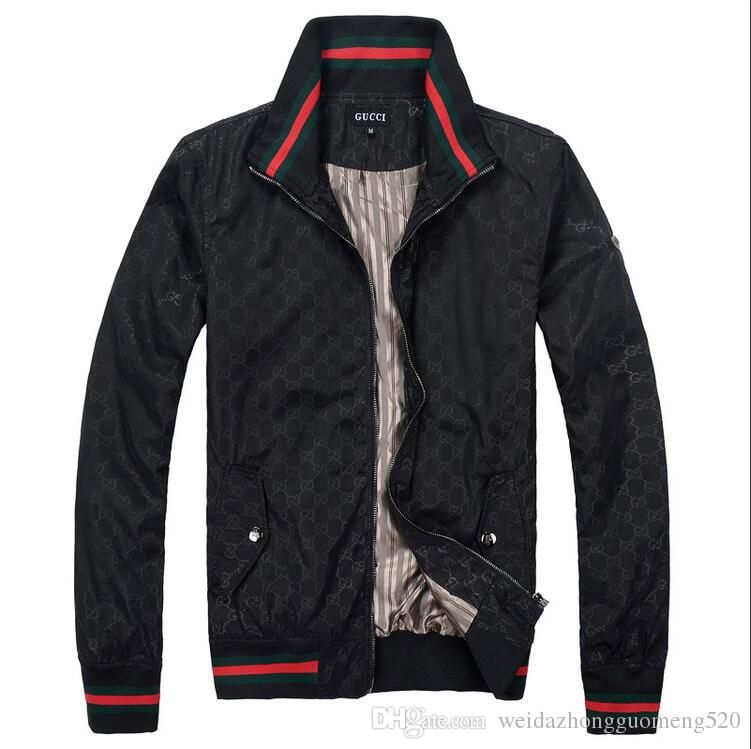 CALIENTE Para Hombre Lujosas Marcas Logo De Gucci Chaquetas Primavera Y El Nuevo Clásico De Calidad De La Chaqueta Abrigos Manera Del Envío Del Otoño De 59,78 € | DHgate