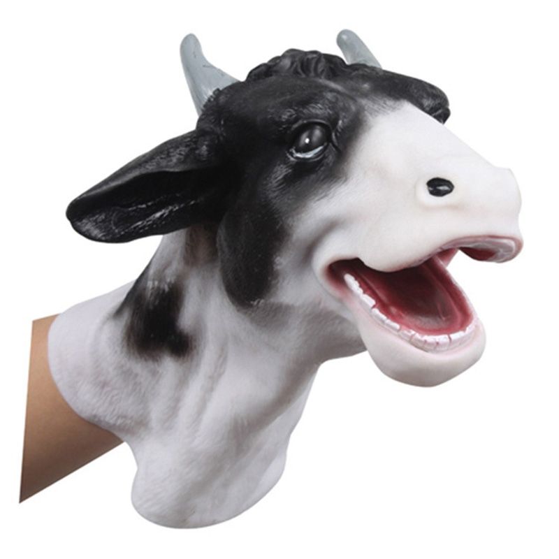 cow hand puppet
