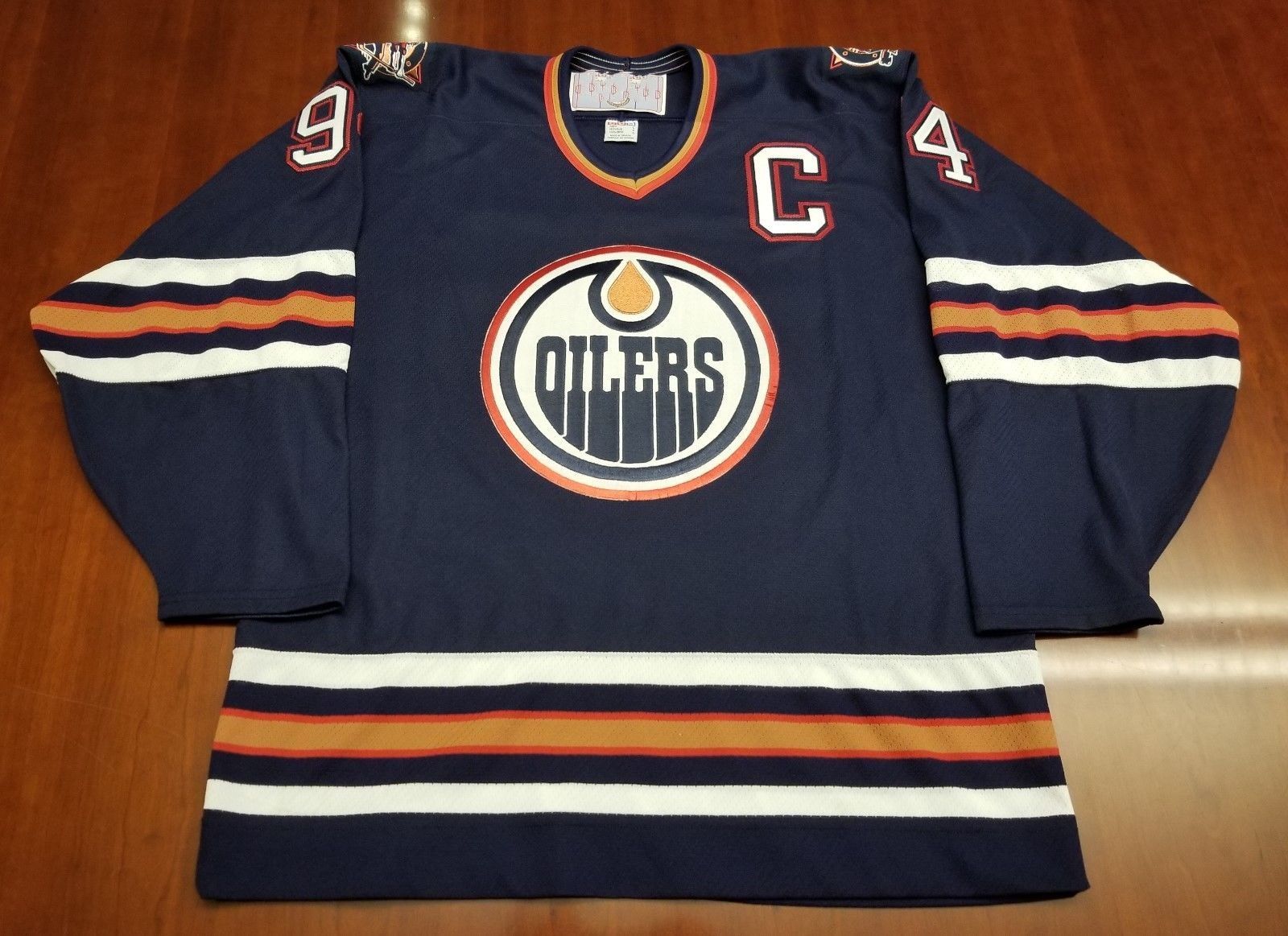 edmonton oilers hockey jersey