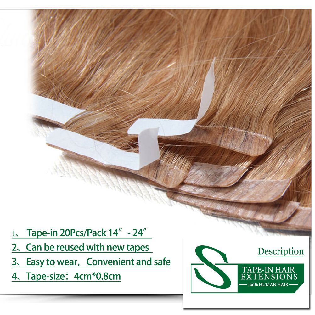 Remy Tape In Hair Extensions 4 4cm Width Straight Weft Remy