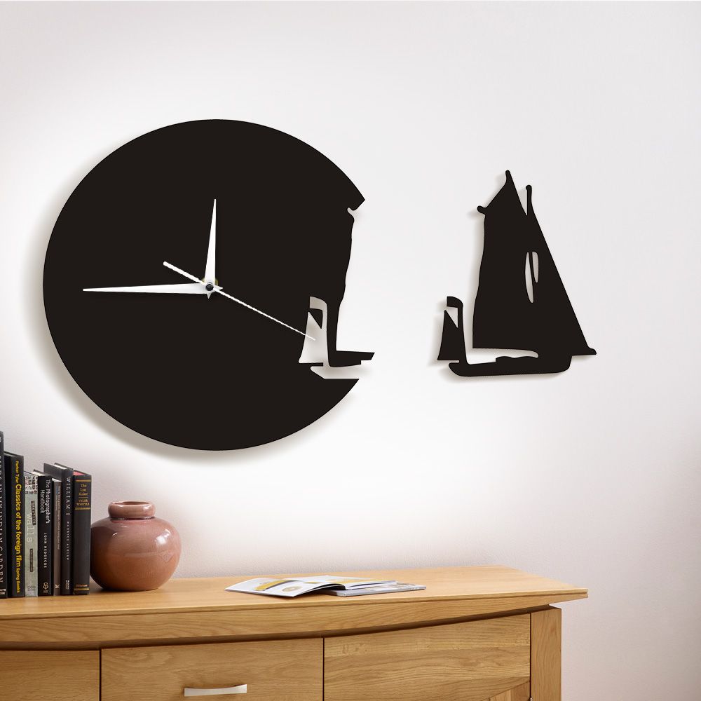 Acquistare Yacht Lasciando Lorologio Da Parete Design Moderno Home Decor Orologio  Da Parete Stile Mare Lorologio Della Nave A Vela Orologio Da Marinaio  Economico | Consegna Veloce E Qualità | It.Dhgate