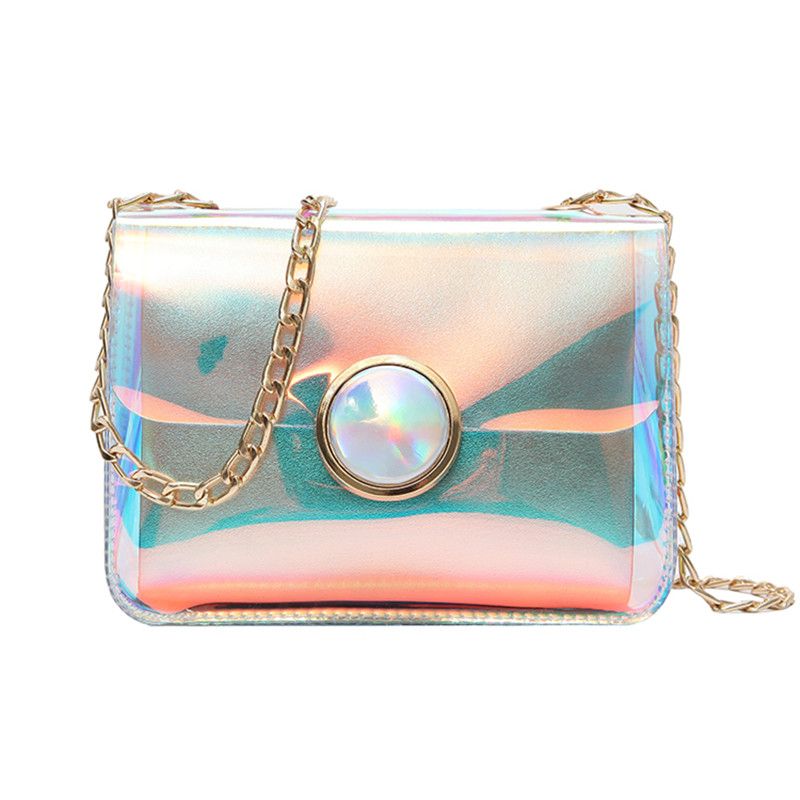 holographic clear bag