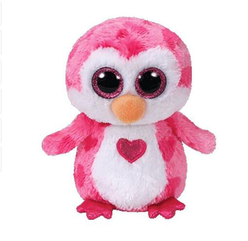 pink penguin stuffed animal