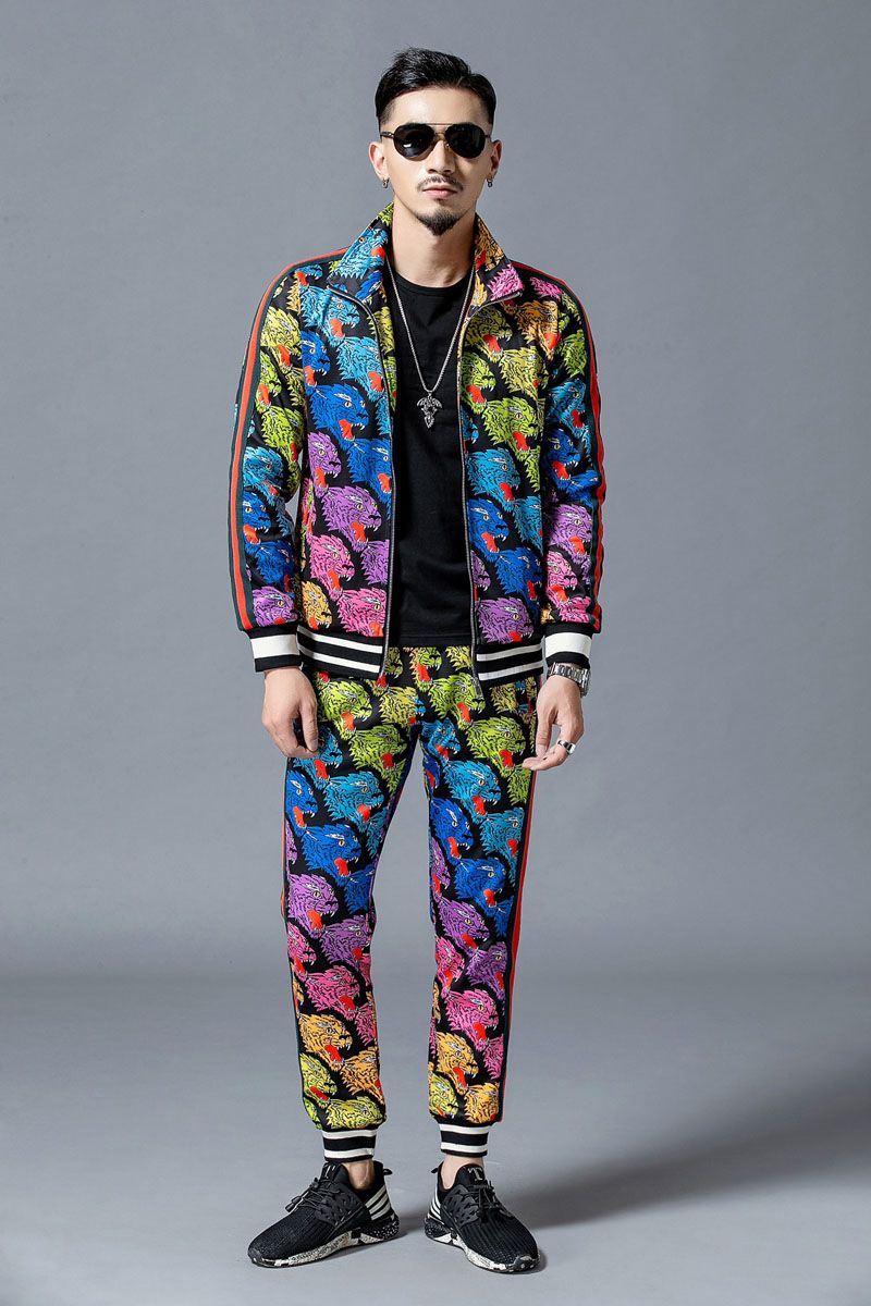 Printed tracksuit mens Clearance