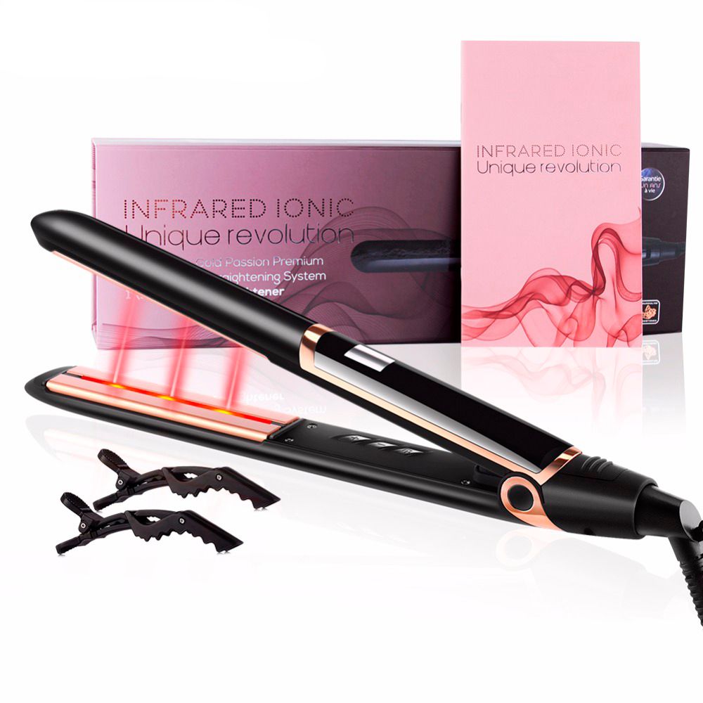 Compra Plancha Alisadora Infrarroja De Nueva Tecnología Plancha De Pelo  Coreano Barato | Entrega Rápida Y Calidad | Es.Dhgate