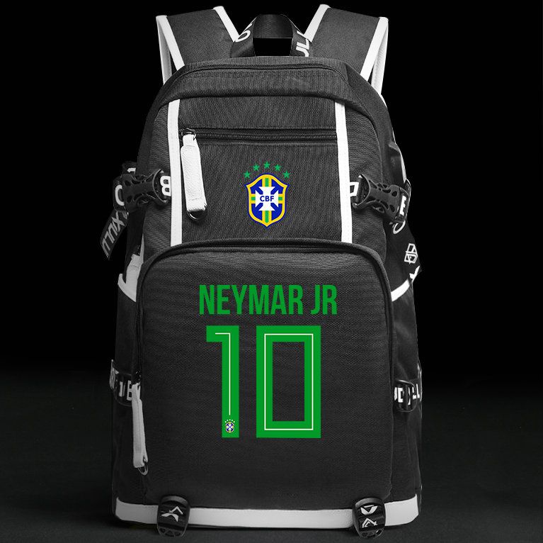 2020 Neymar JR Backpack 5 Star School Bag Football Player Daypack