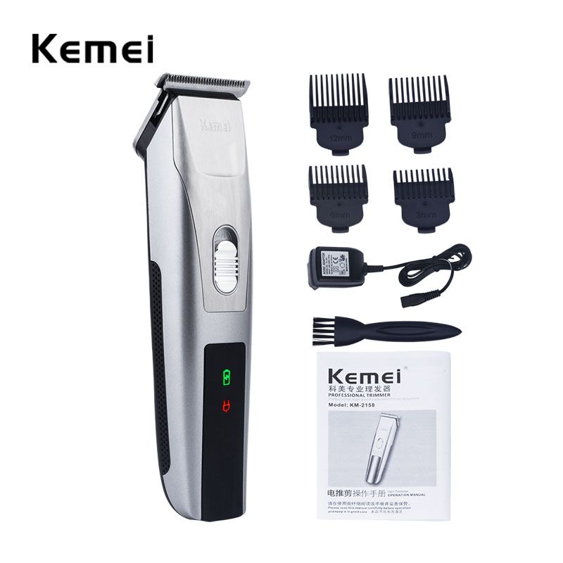 KEMEI Professional Electric Hair Clipper Rechargeable Hair Trimmer Hair Cutting Machine To Haircut Beard Trimer Razor Shaving Best Hair Trimmer Best