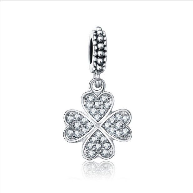 2019 Fits Pandora Bracelets Four Leaf Clover Pendant Silver Charms Bead Dangle Charm Beads For Whole Diy European Sterling Necklace Jewelry From - Four Leaf Clover Pendant Pandora 2019 Fits Pandora Bracelets Four Leaf Clover Pendant Silver Charms Bead Dangle Charm Beads For Whole Diy European Sterling Necklace Jewelry From - Four Leaf Clover Pendant Pandora