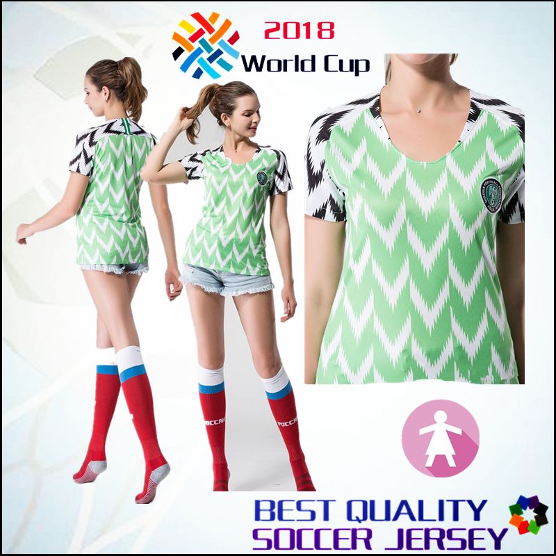 2018 copa del mundo Nigeria mujeres en casa Jersey Nigeria de fútbol femenino 2018