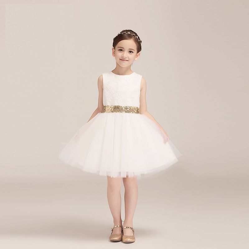 flower girl dress shoes white