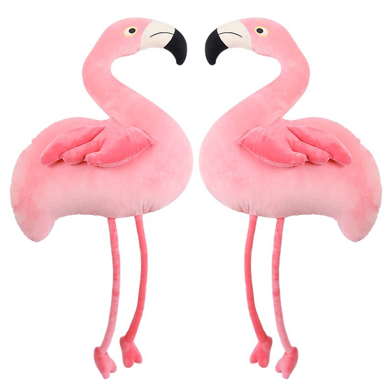flamingo de peluche
