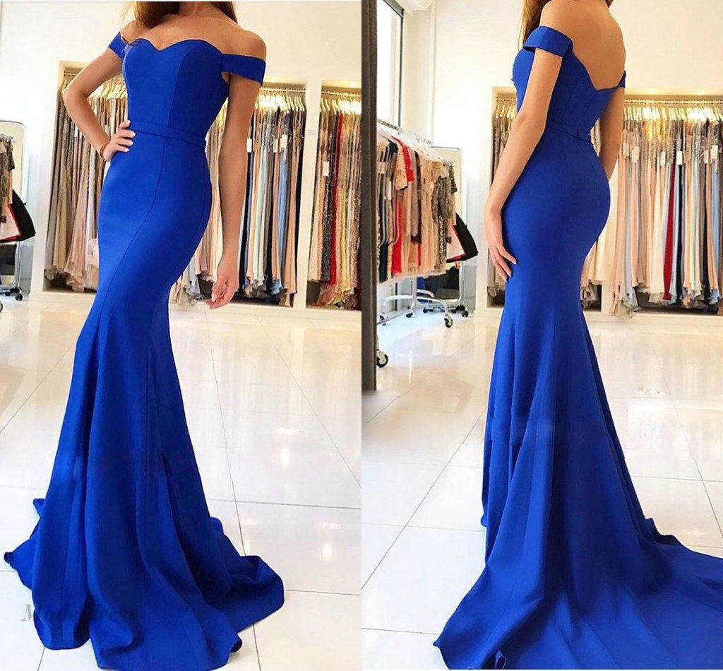 royal blue evening tops