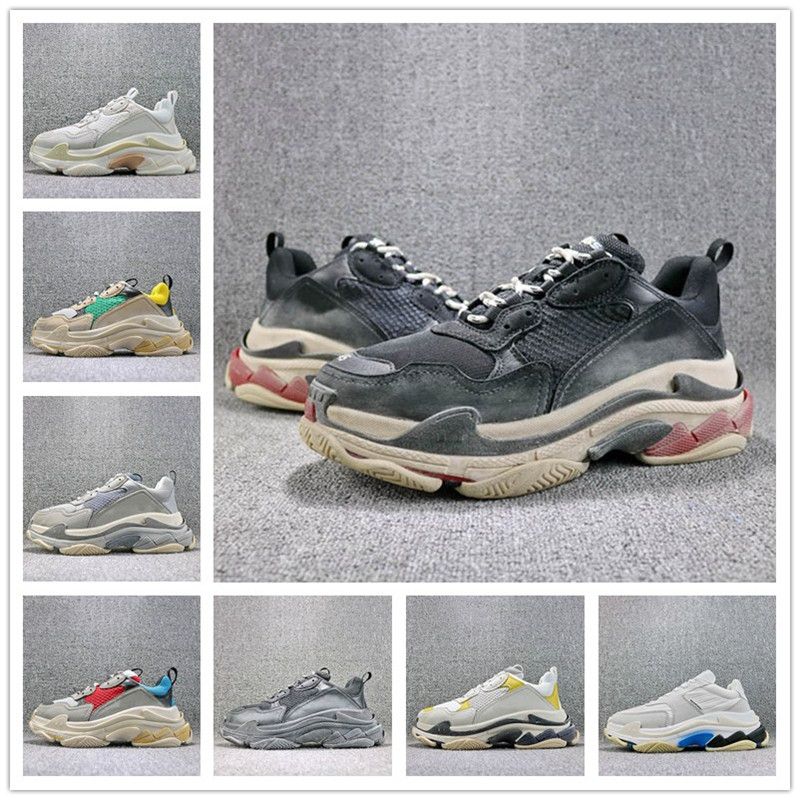 TOP Paris 17FW Triple S Shoe Sneaker 2018 Luxury Dad Shoes