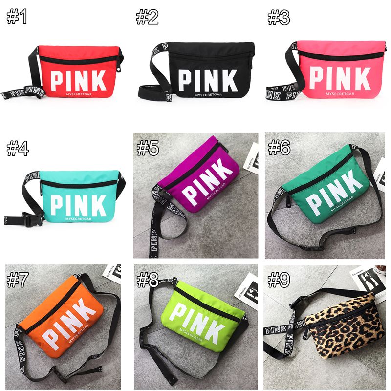 love pink fanny pack