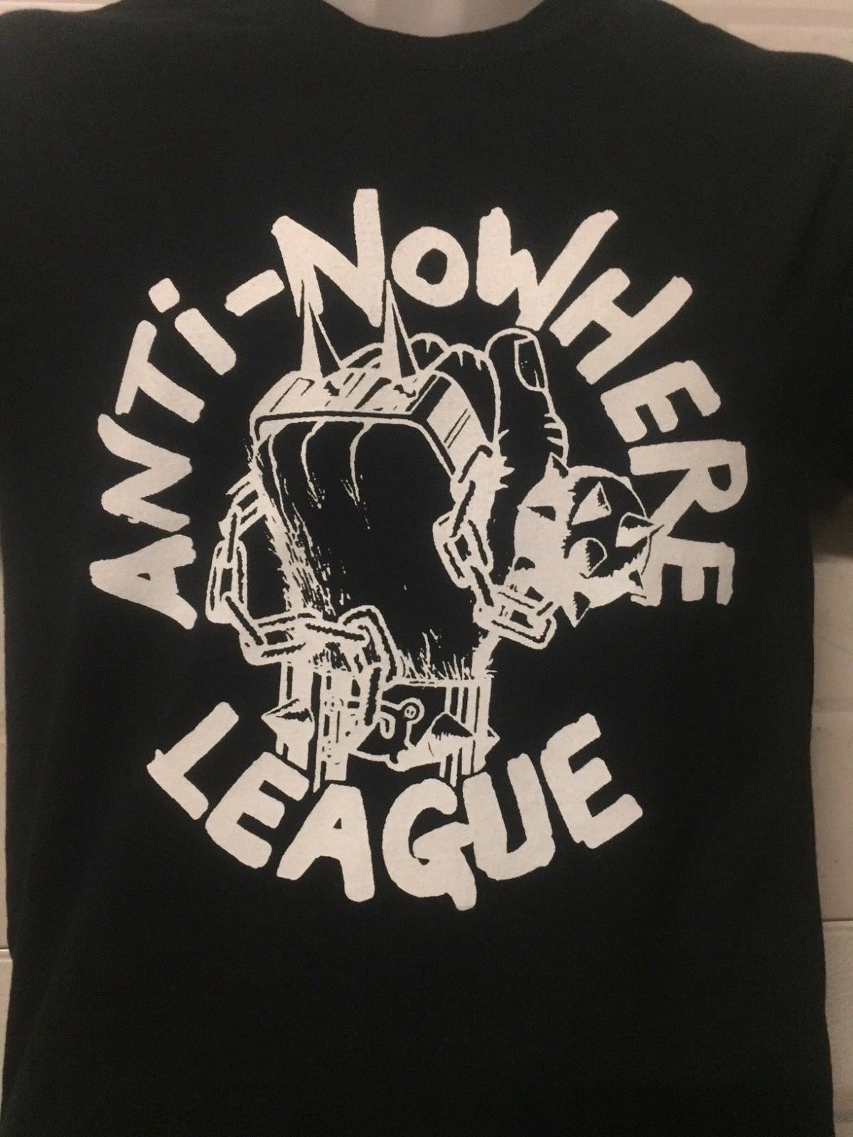 anti nowhere league t shirt