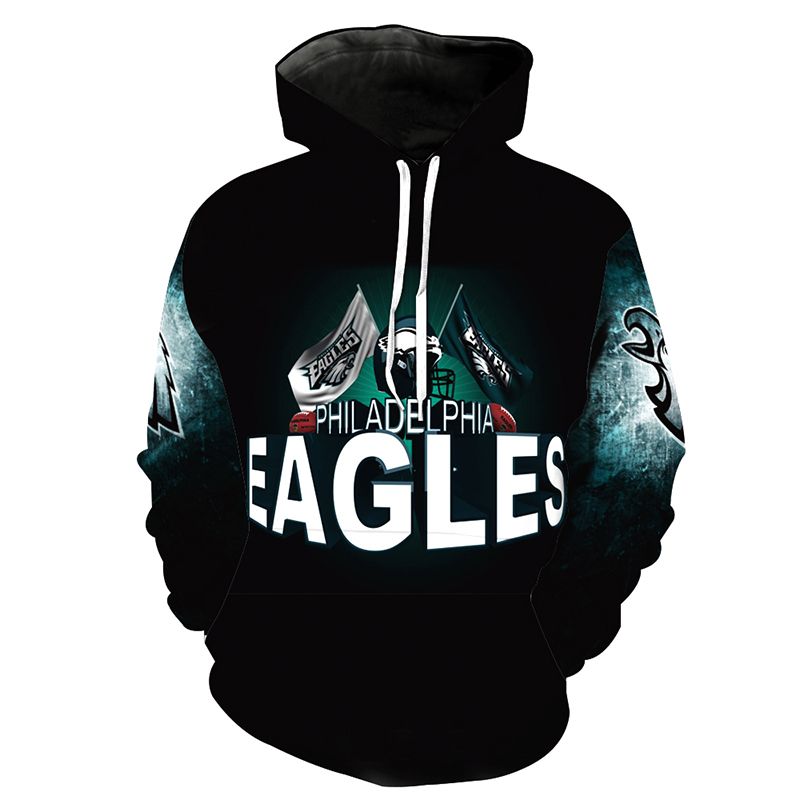 2020 Men Hoodie Philadelphia Eagles 3D 