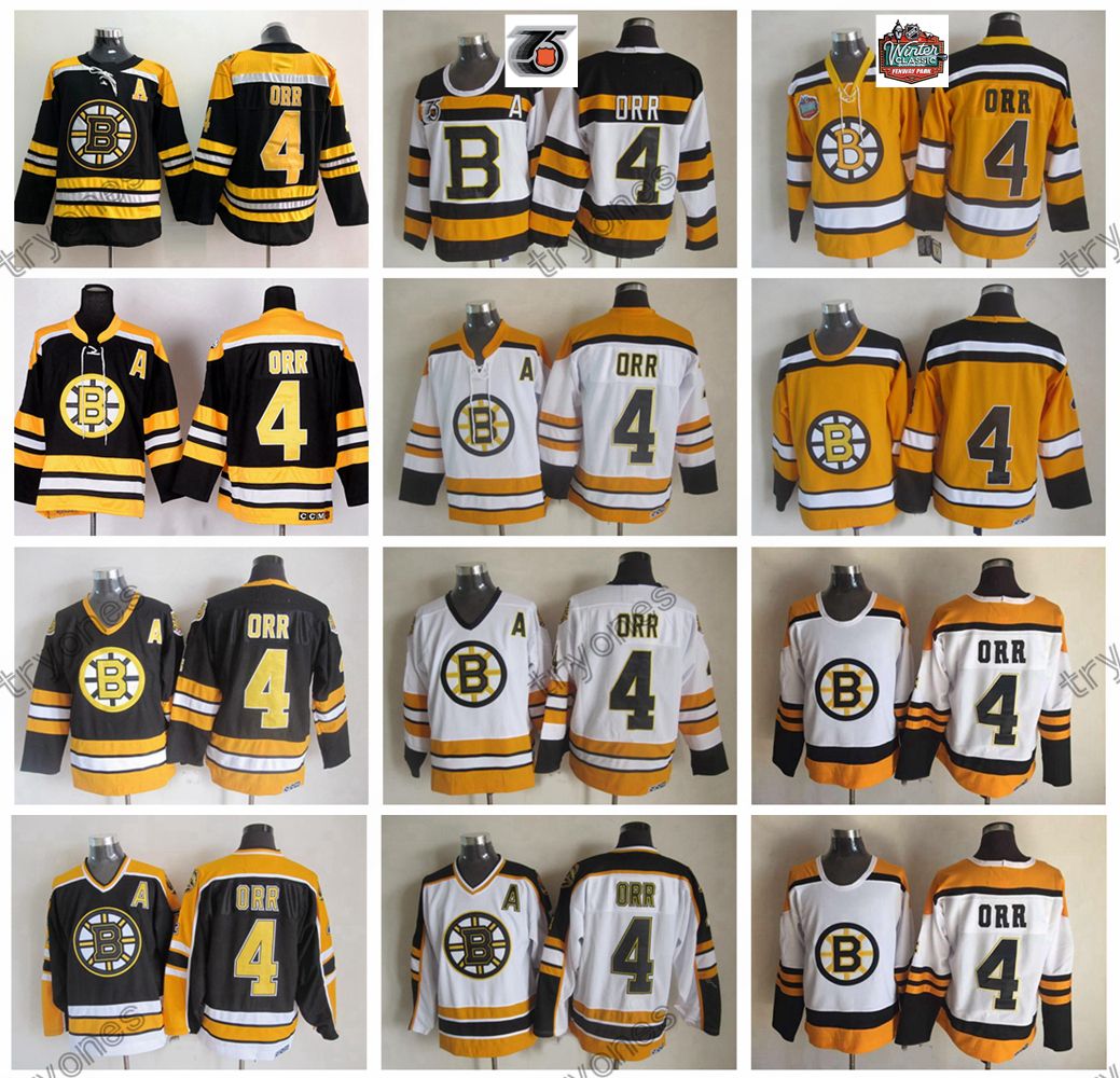 Boston Bruins Bobby Orr Hockey Jerseys 