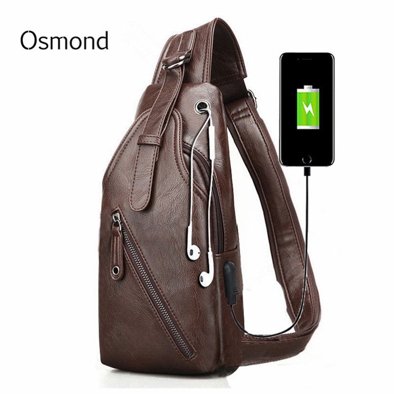 anti theft sling bag for men