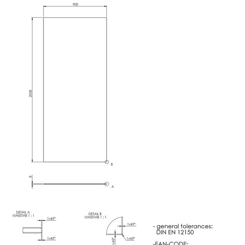 2019 Frameless Sliding And Hinge Shower Tempered Glass Door Frosted Frameless Sliding And Hinge Shower Tempered Glass Door Frosted Screen Printing Customized Can