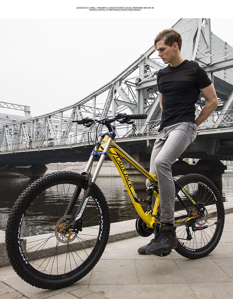 Lauxjack full suspension mountain bike new arrivals
