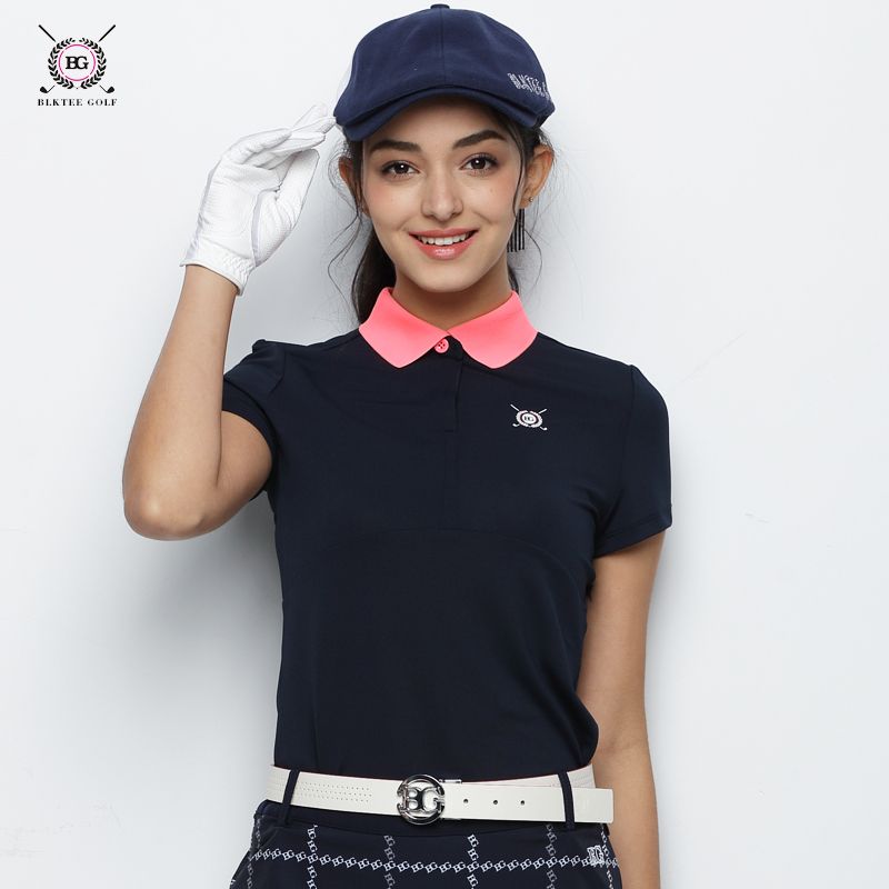 women's short sleeve golf shirts
