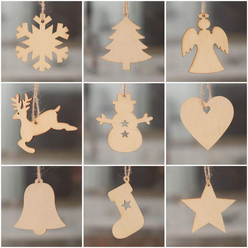 Wholesale Christmas Decorations Wooden Christmas Tree Decorations Home Hangings Various Styles From Yghzhj 2 75 Dhgate Com