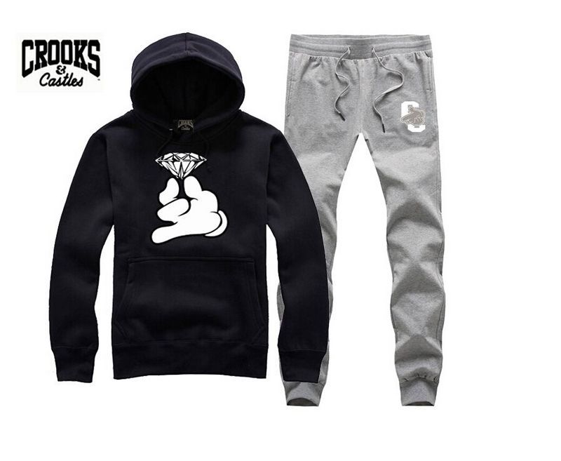 crooks and castles tracksuit TGS A.A