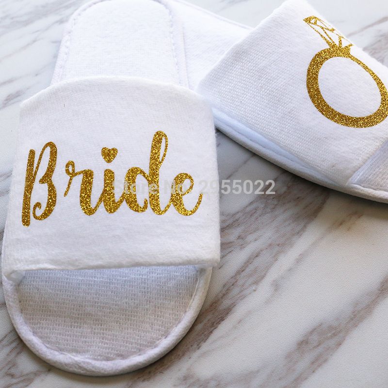 pantofole sposa personalizzate