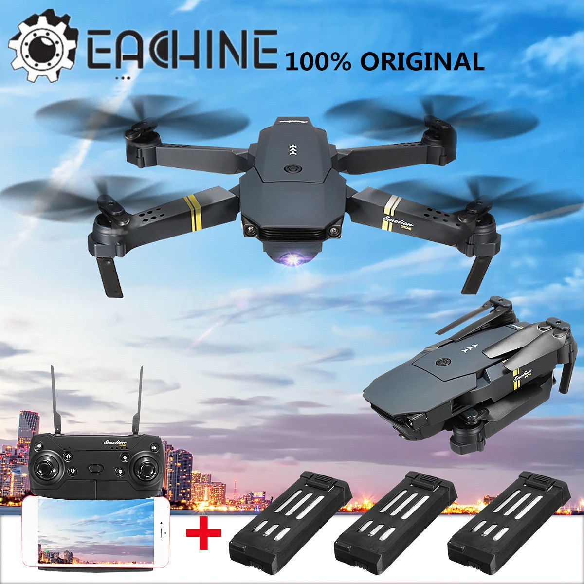 eachine e58 one key return