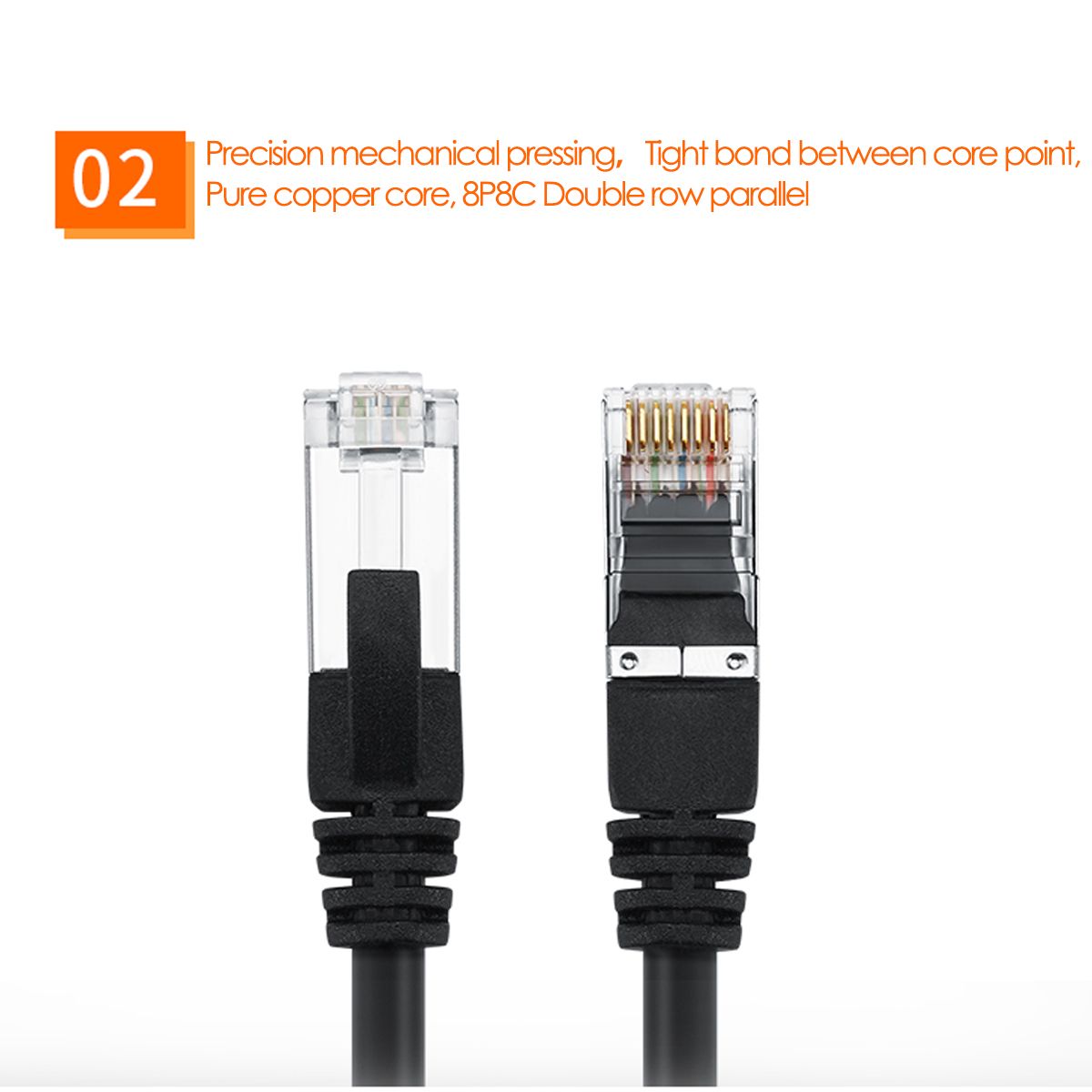 RJ45 LAN Ethernet Network Cable Coupler Female Joiner Cat 5e Cat 6 Fq FD