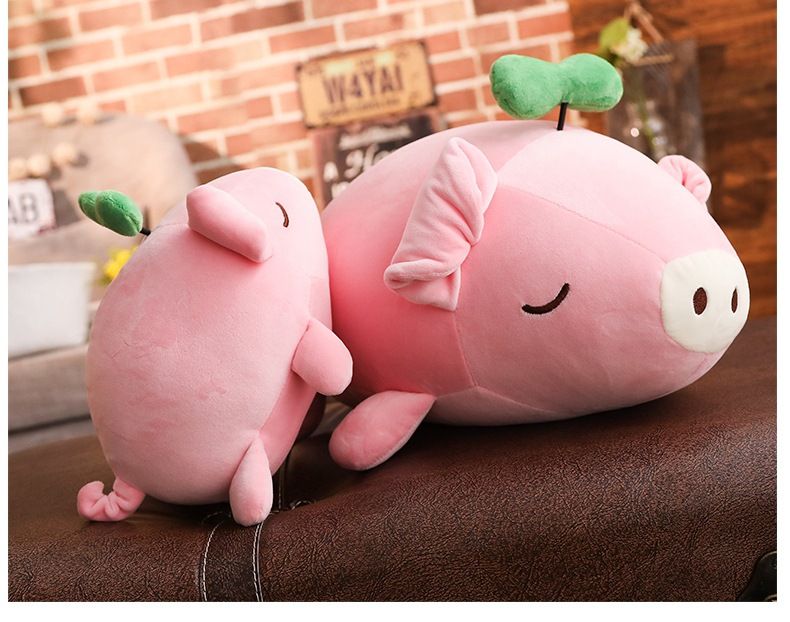 pig plush pillow