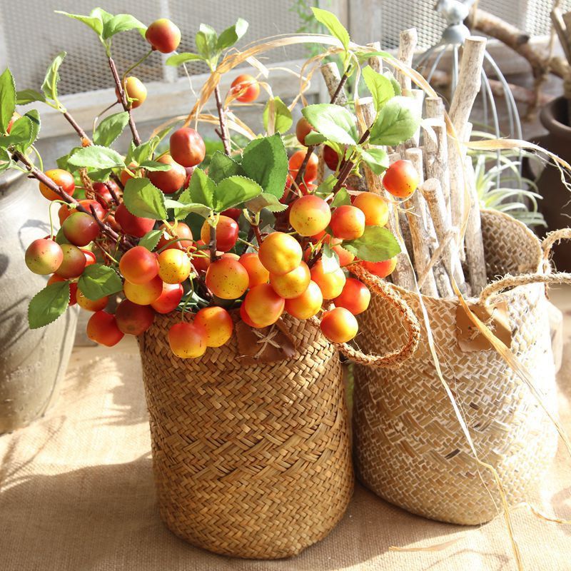 Wholesale Faux Floral & Greenery At 2.07, Get Artificial Apple Branch