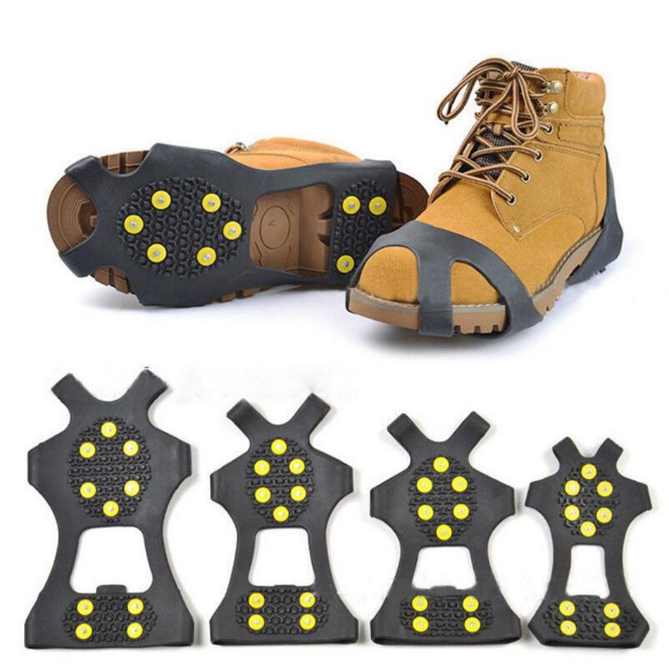 Compre 10 Clavos De Acero Tacos De Hielo Antideslizante Nieve Escalada