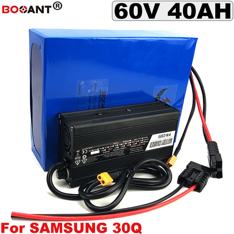 60V 40AH E Bike Lithium Ion Battery For Bafang BBSHD 3000W Motor Electric  Bike Lithium Battery 60V With 5A Charger From Liuzedongaaaa, $739.71